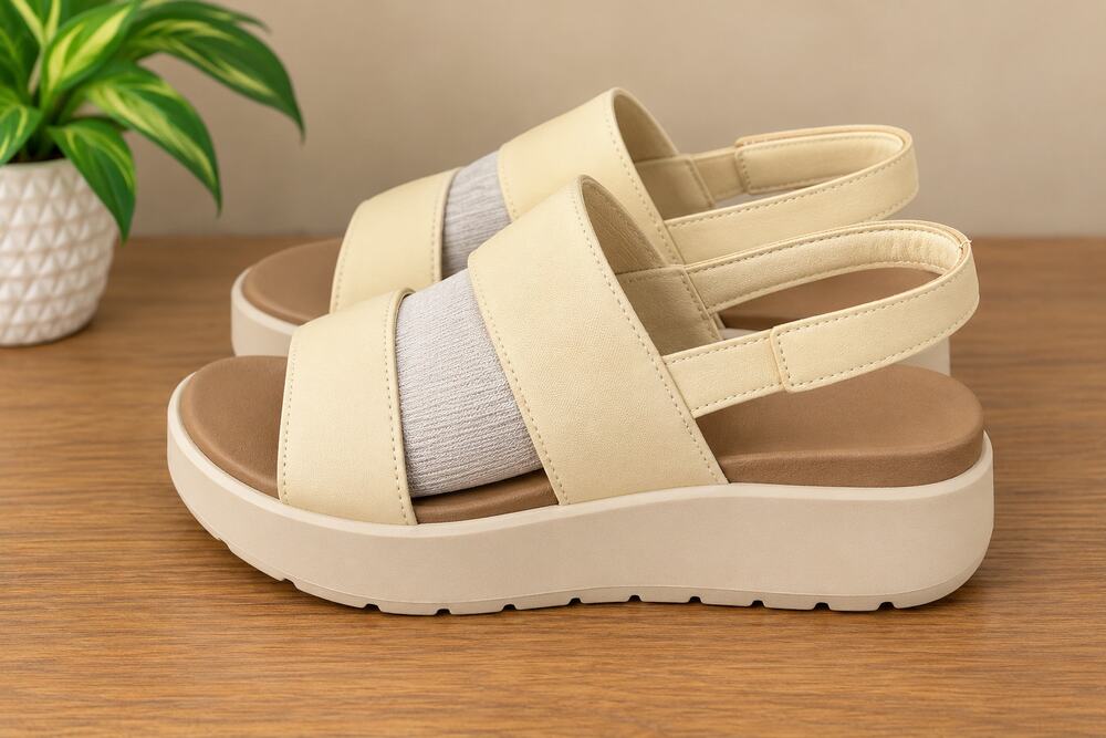 USED REEF Water Vista Higher Sandals Cloud, Size 7